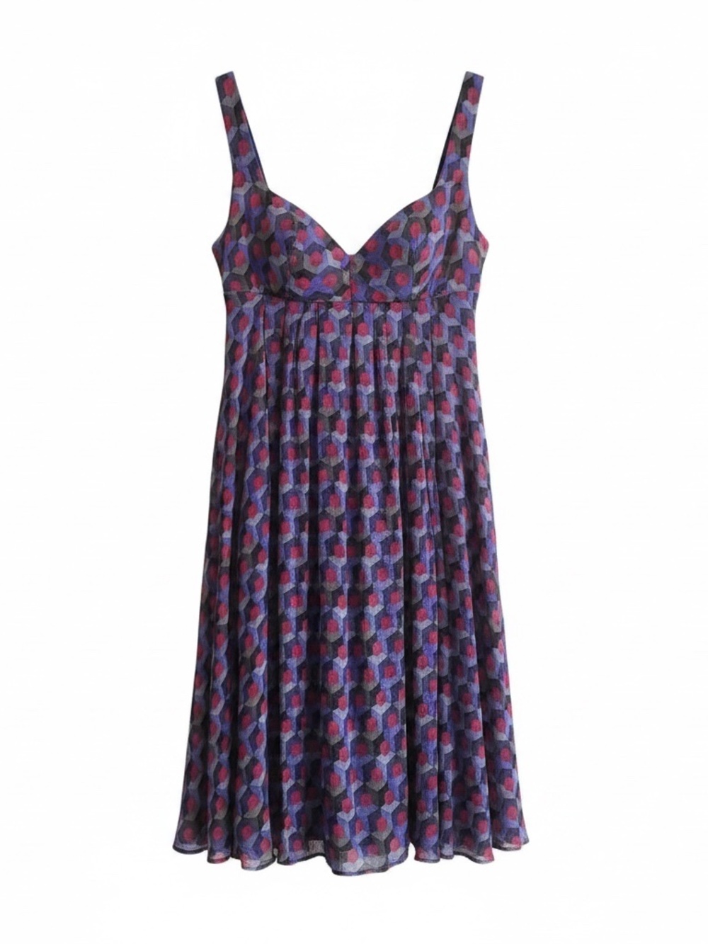 Santacroce silk babydoll dress - size 6